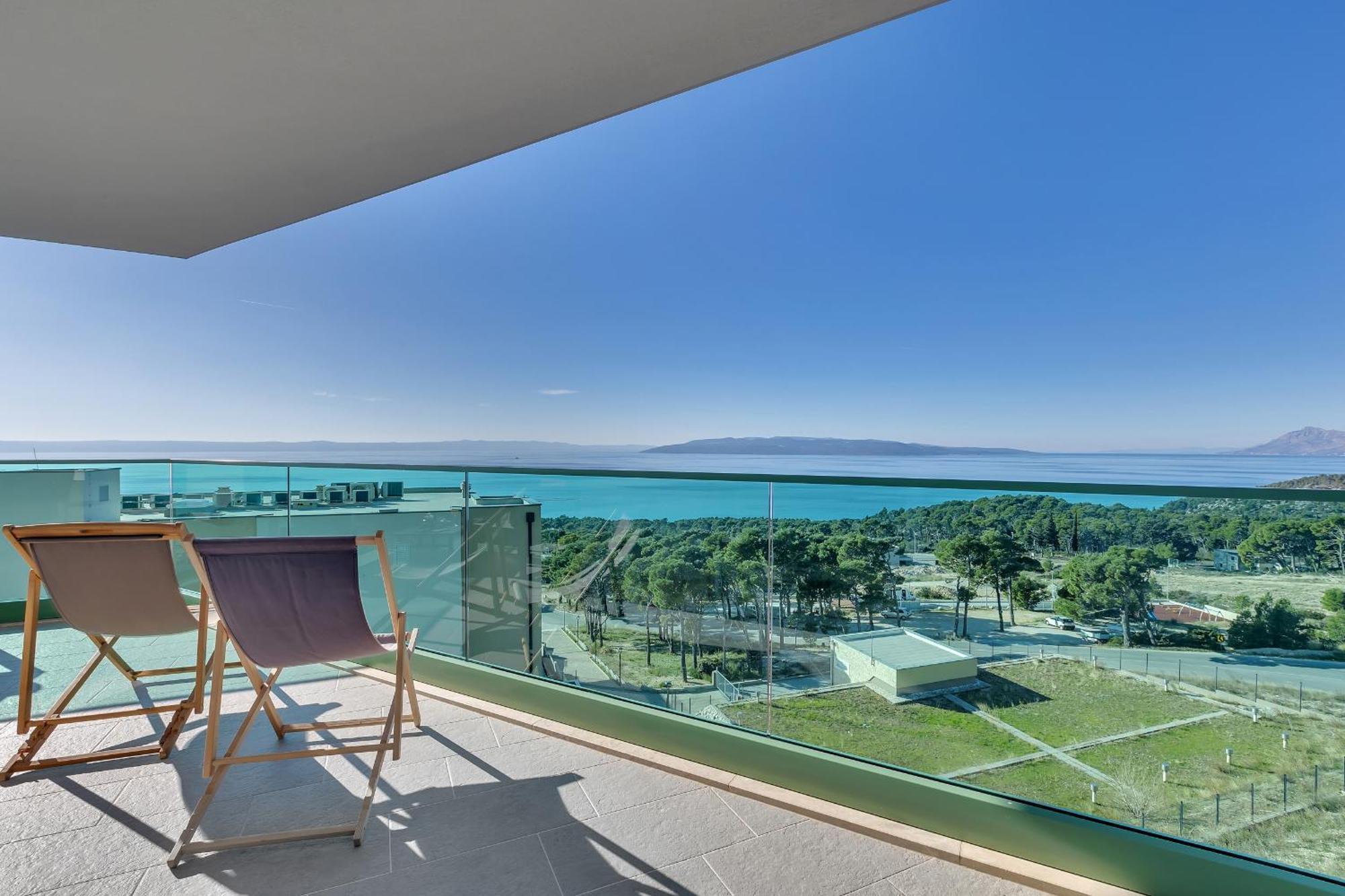 Exclusive Penthouse Big Blue With Private Jacuzzi Apartment Makarska Luaran gambar
