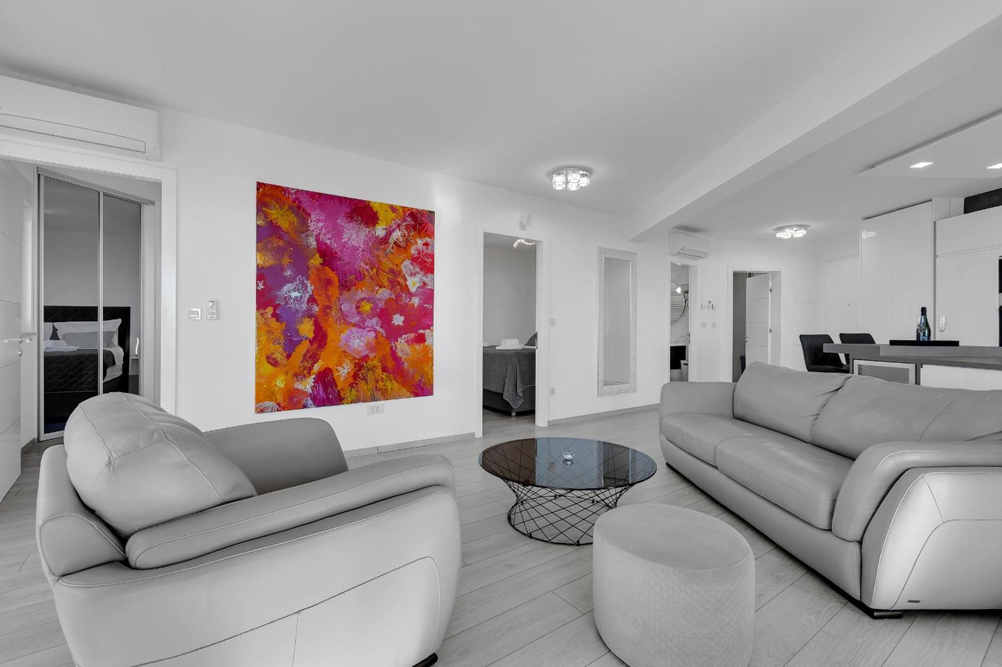 Exclusive Penthouse Big Blue With Private Jacuzzi Apartment Makarska Luaran gambar