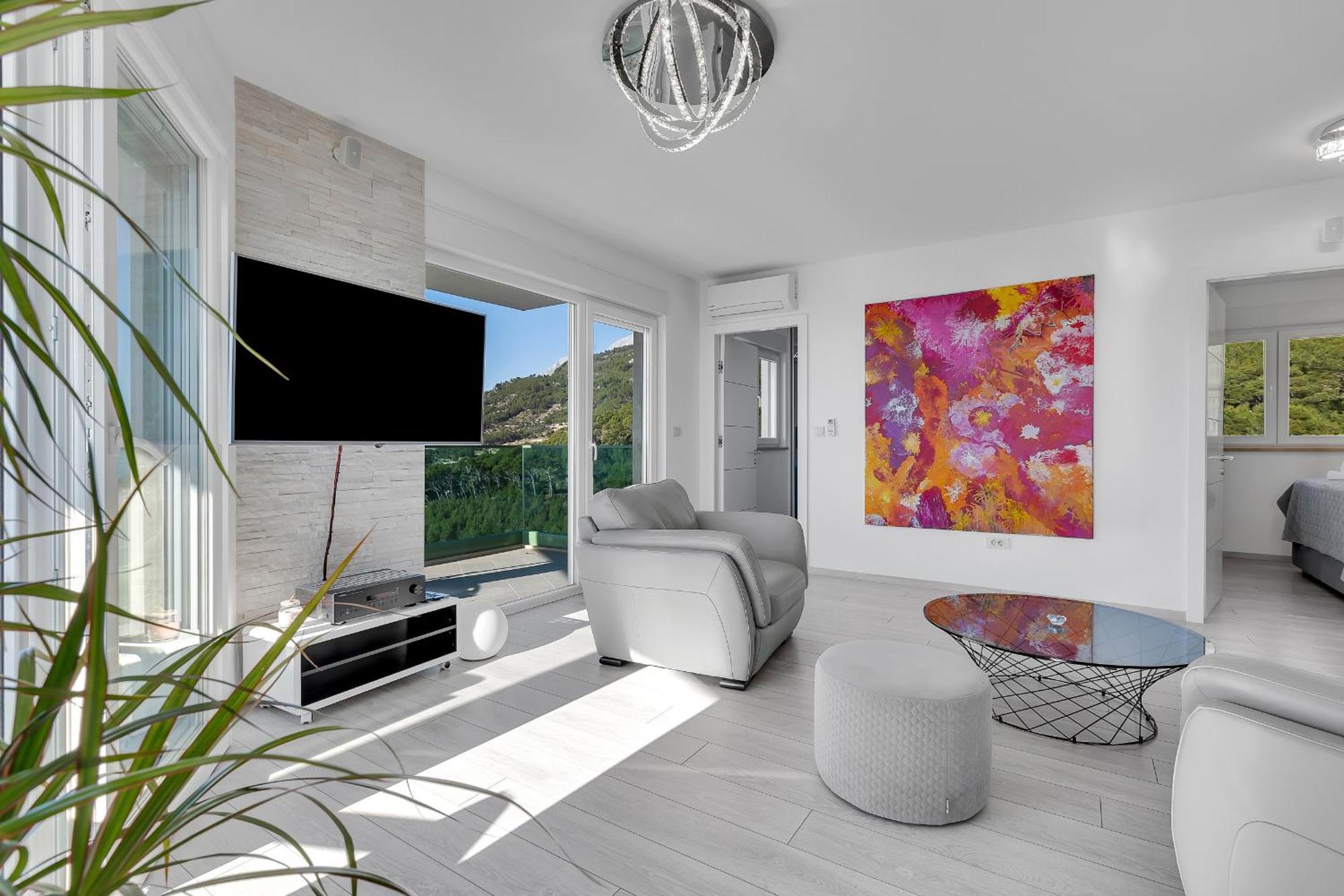 Exclusive Penthouse Big Blue With Private Jacuzzi Apartment Makarska Luaran gambar