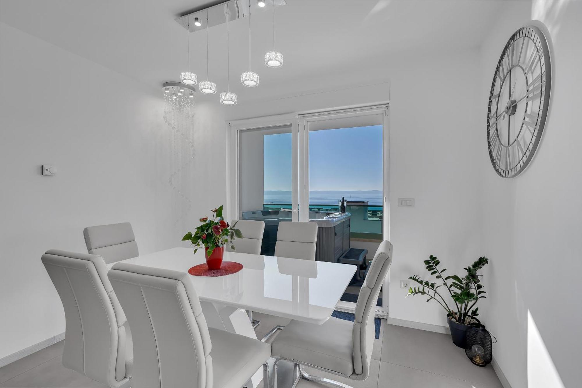 Exclusive Penthouse Big Blue With Private Jacuzzi Apartment Makarska Luaran gambar
