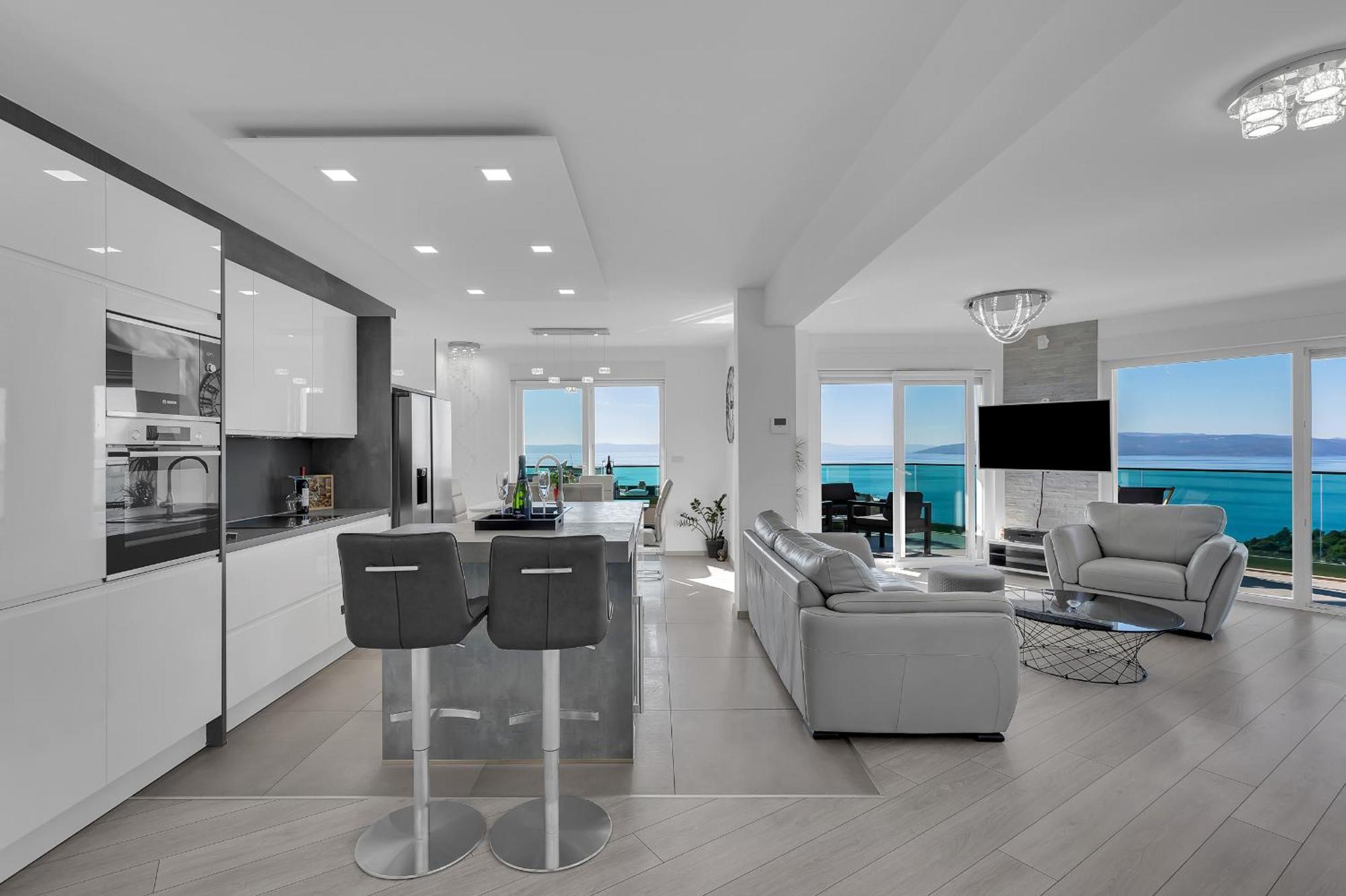 Exclusive Penthouse Big Blue With Private Jacuzzi Apartment Makarska Luaran gambar