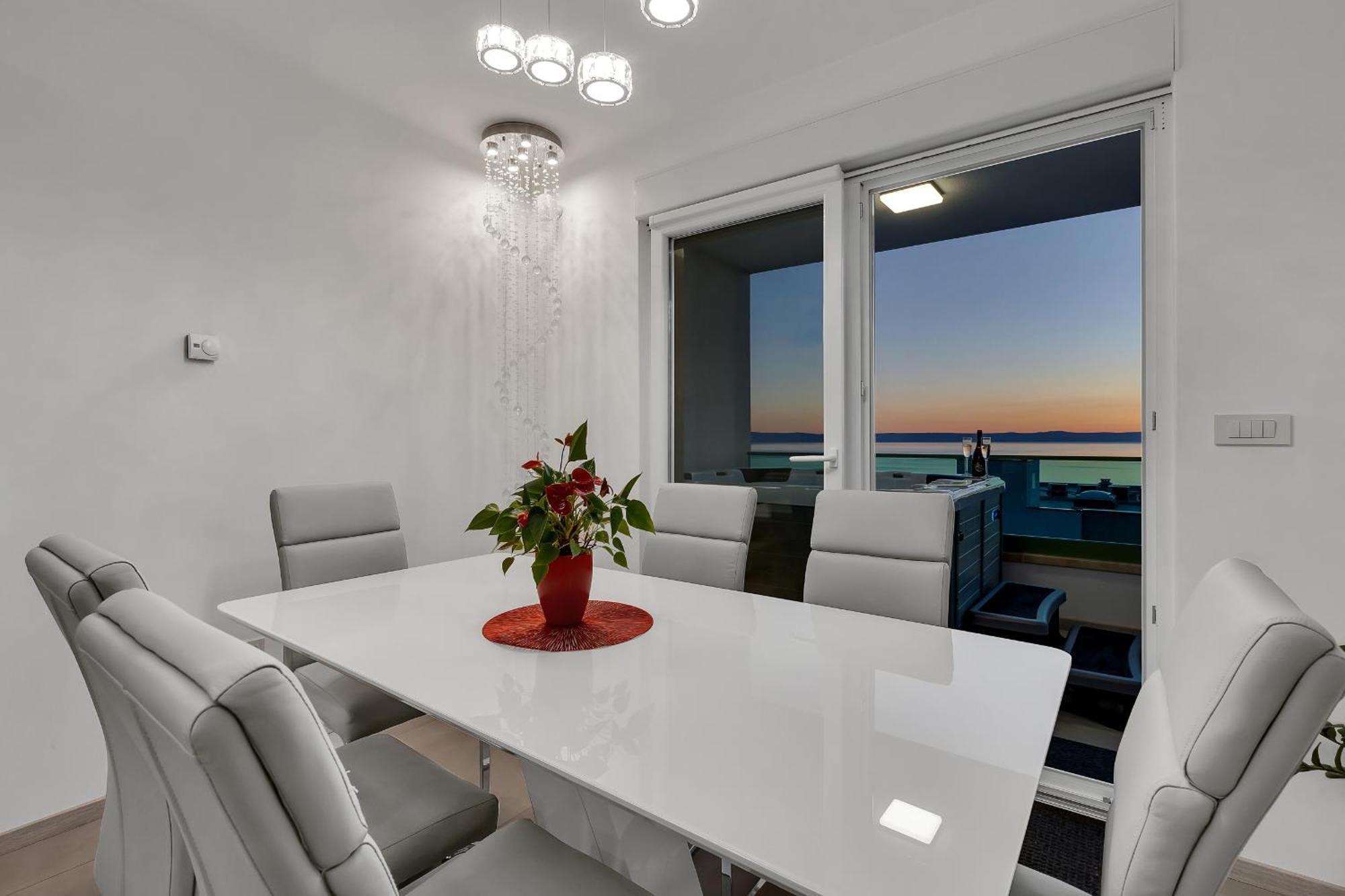 Exclusive Penthouse Big Blue With Private Jacuzzi Apartment Makarska Luaran gambar