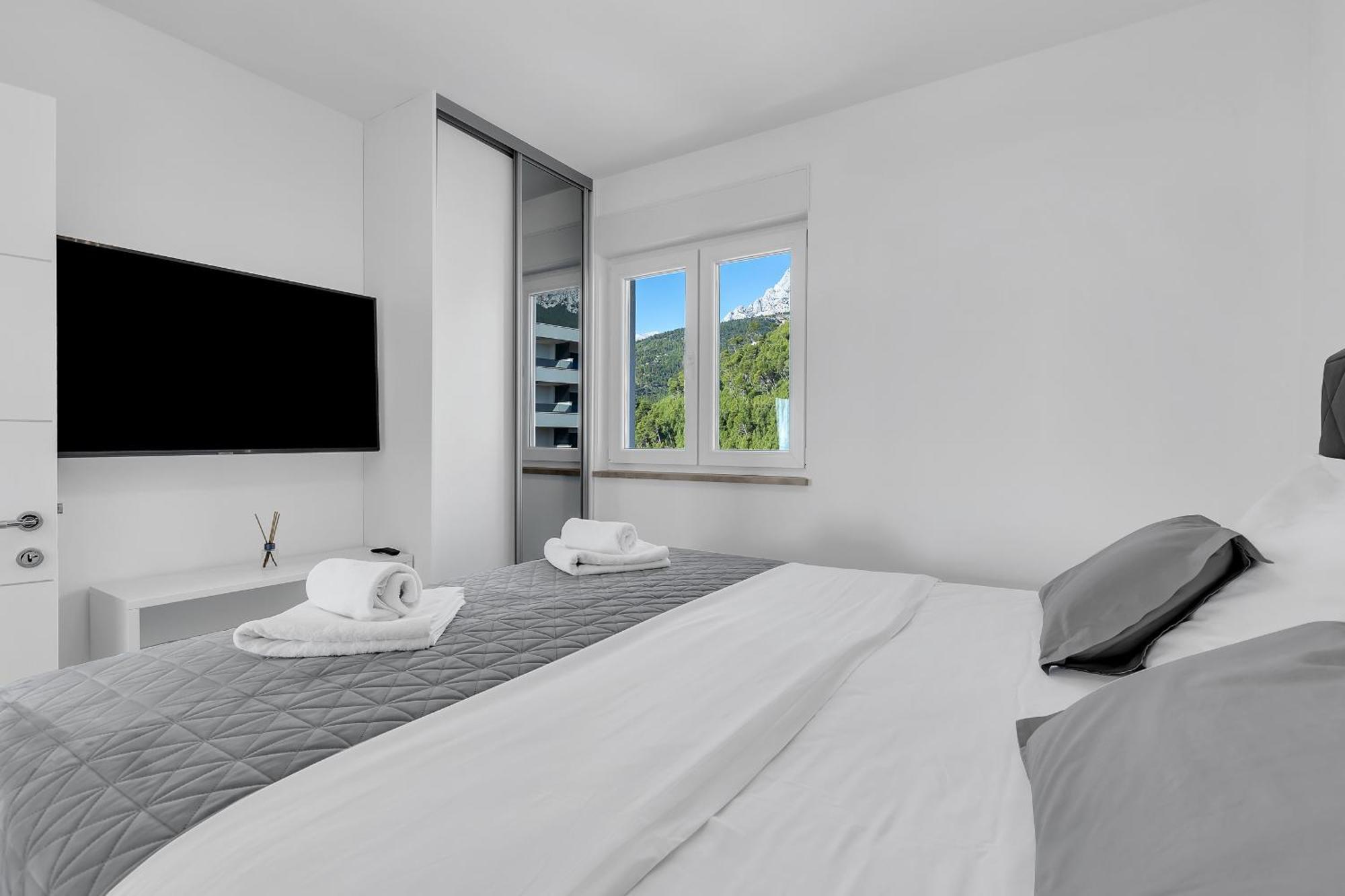 Exclusive Penthouse Big Blue With Private Jacuzzi Apartment Makarska Luaran gambar