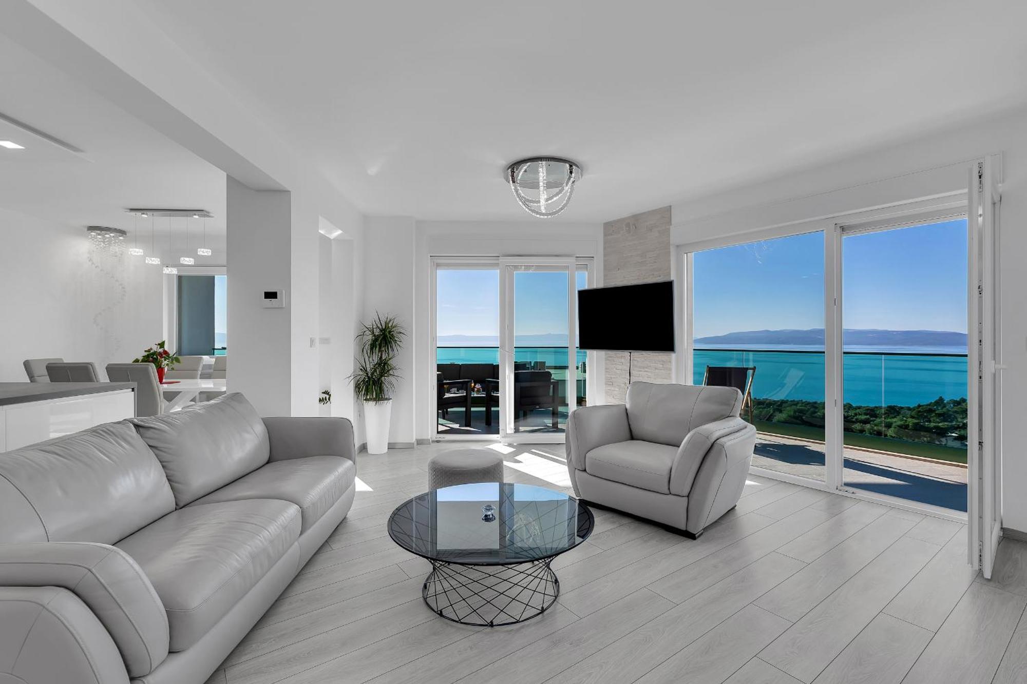Exclusive Penthouse Big Blue With Private Jacuzzi Apartment Makarska Luaran gambar