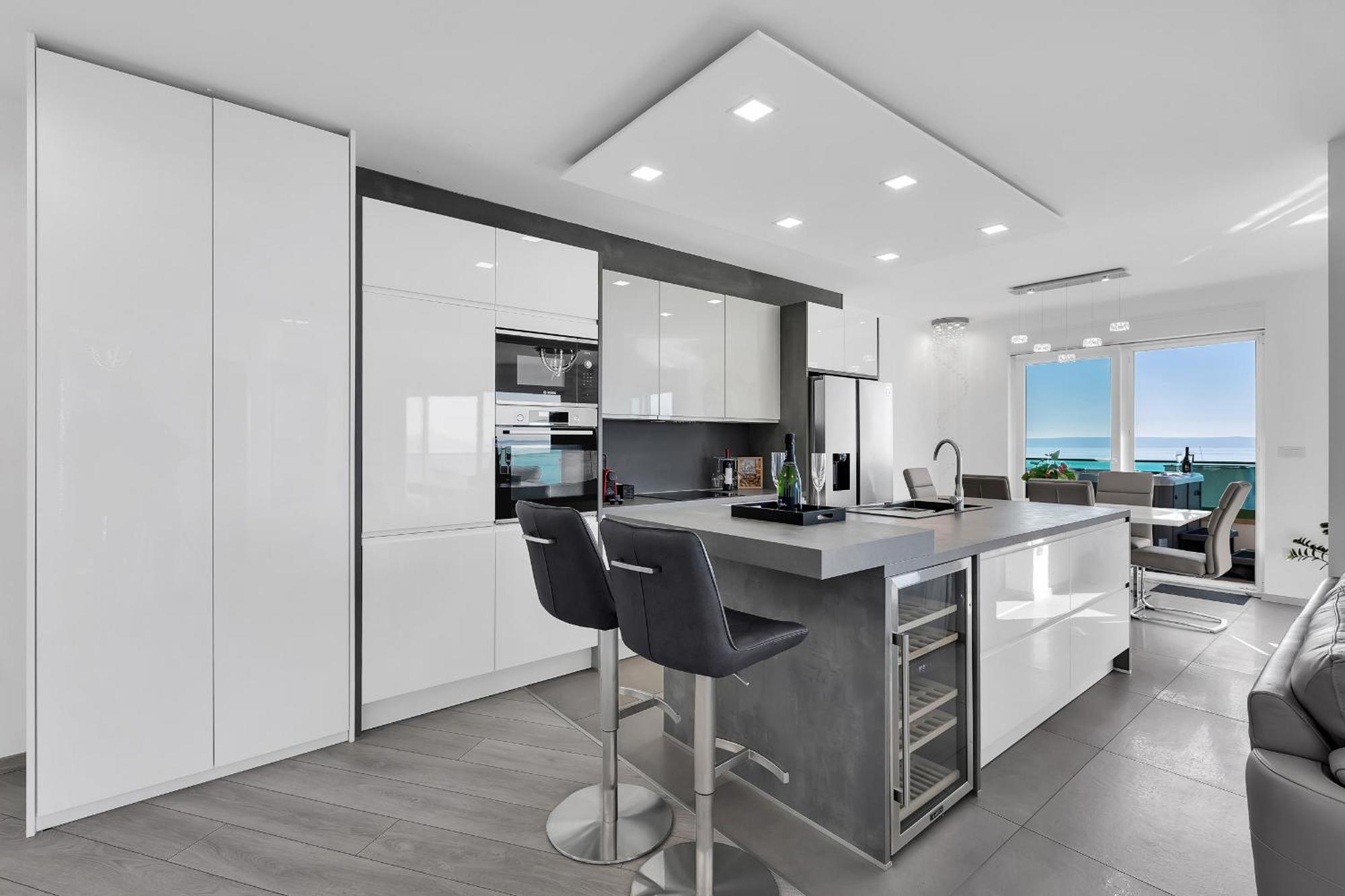 Exclusive Penthouse Big Blue With Private Jacuzzi Apartment Makarska Luaran gambar